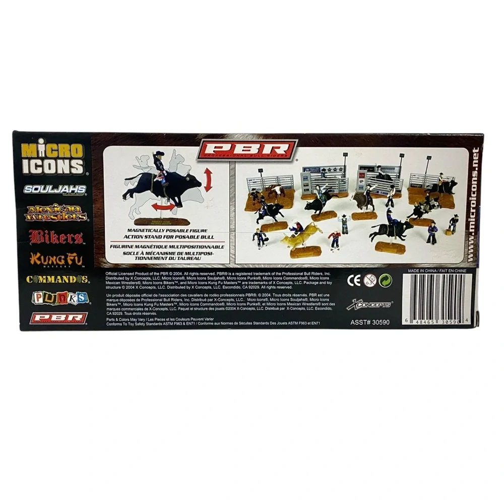 PBR Micro Icons Mega Pack Chris Shivers Cash Justin McBride Little Yellow Jacket